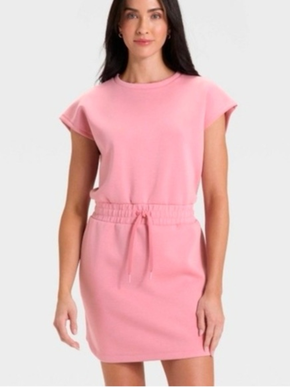 all in motion Pink Mini Sweatshirt Dress